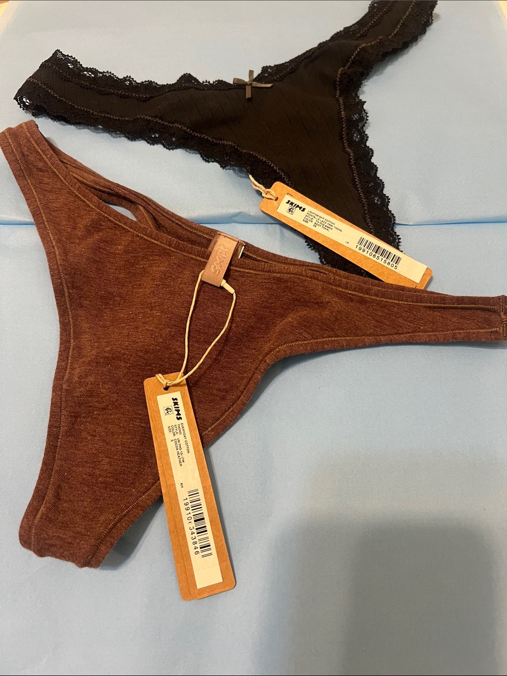 Skims Everyday  Cotton Thong Panty - Bundle of two.